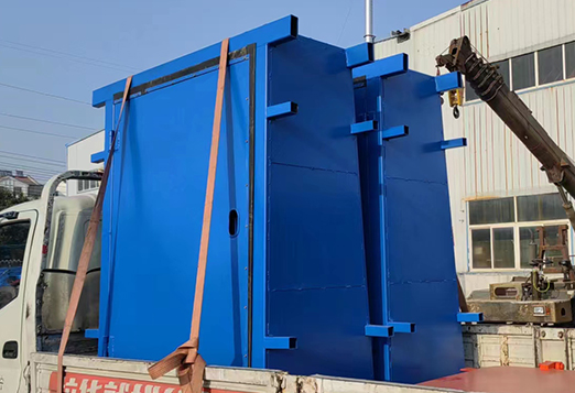 防突风门顺利完工 正有序装车待发