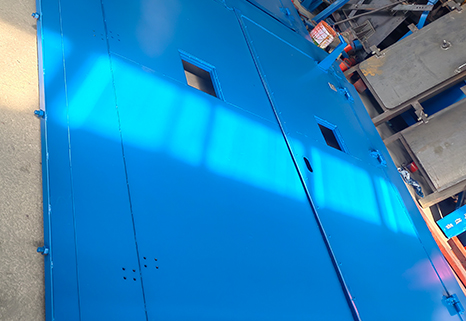 抗地压风门的结构组成