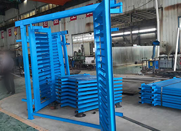 矿用百叶窗无压风门的工作原理